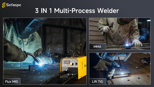 Sefaspe MIG135E: The Ultimate Compact Welder for DIYers and Small Welding Jobs