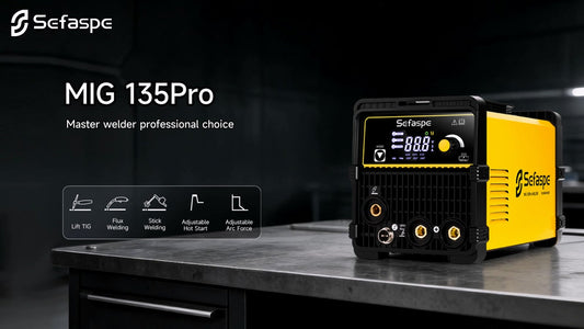 Sefaspe MIG 135 Pro: The Ultimate Compact Welder for Beginners and Pros