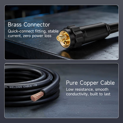Sefaspe 200A MIG Welding Gun Torch, 10 ft Cable, Euro Quick Connector