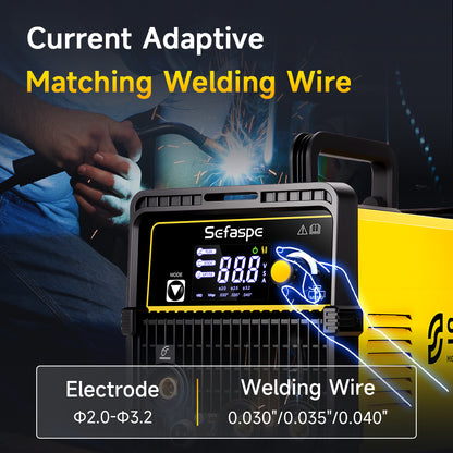 Sefaspe MIG135Pro MIG / Lift-TIG / Stick 3-in-1 Welder