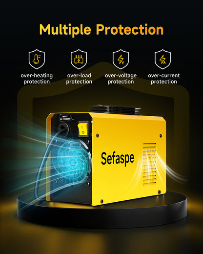 Sefaspe MMA160SE 110V/220V デジタルディスプレイ付きスティック溶接機 – ポータブル MMA &amp; リフト TIG 溶接機