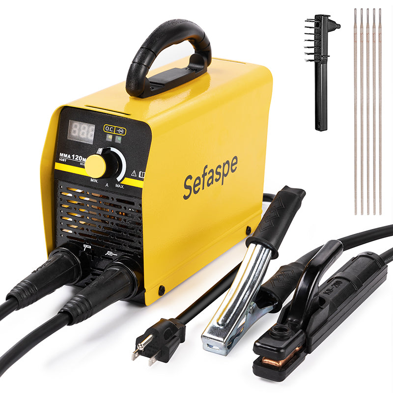 Sefaspe MMA120E 110V Electric Welding Machine 4.4Ib Handheld Welder